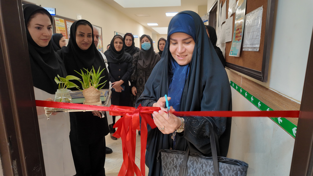 افتتاح مرکز نفس در مرکز خدمات جامع سلامت شهید آیت